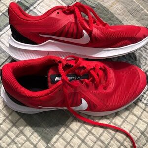 Nike Red Athletic Sneakers size 6Y